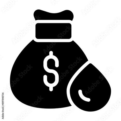 oil business Solid icon