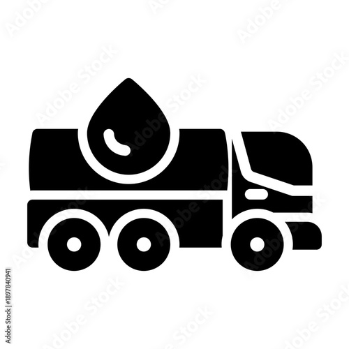 tanker truck Solid icon