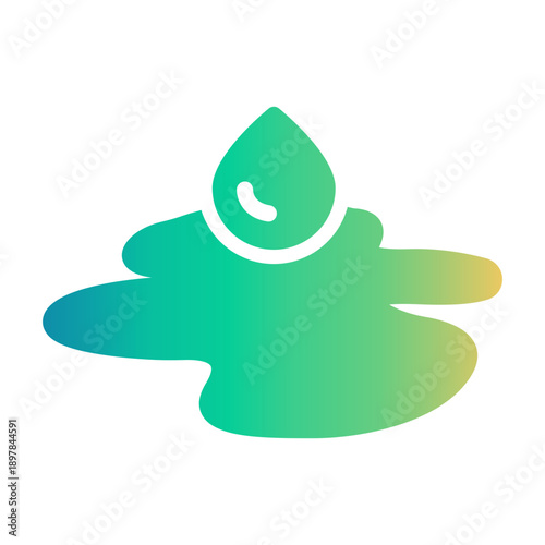 oil spill Gradient icon
