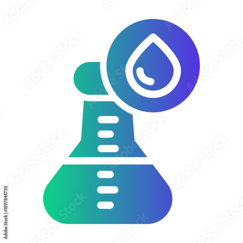 erlenmeyer flask Gradient icon