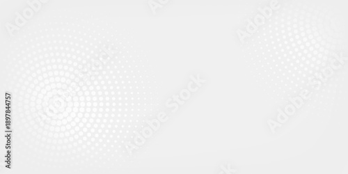 Grey white illustrations abstract background halftone dot style business background vector