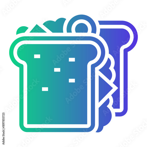 bakery Gradient icon