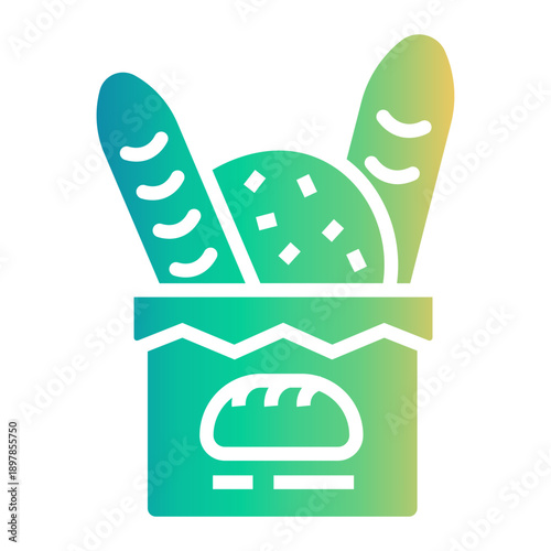 bakery Gradient icon