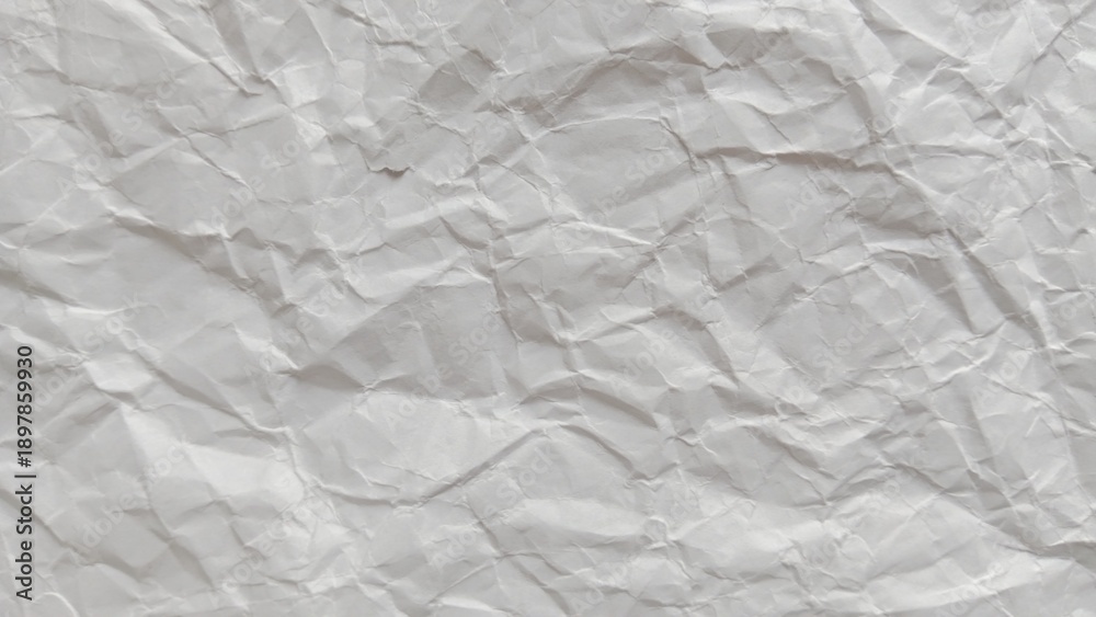 Fototapeta premium white crumpled paper