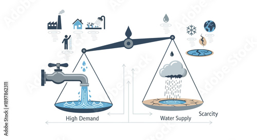 Water Demand vs Supply Imbalance