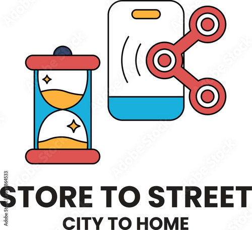 Store to street is a logo for a company that sells products