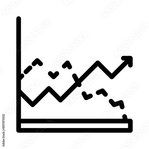 inflation line icon