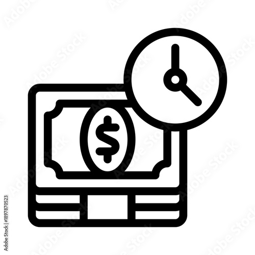 inflation line icon