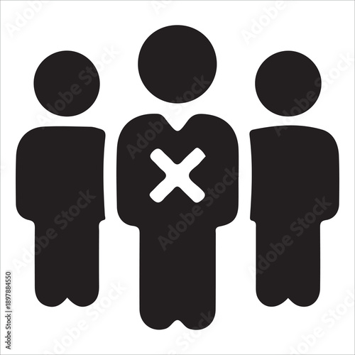 Unemployment Crisis Illustration with Job Loss and Economic Downturn Concept