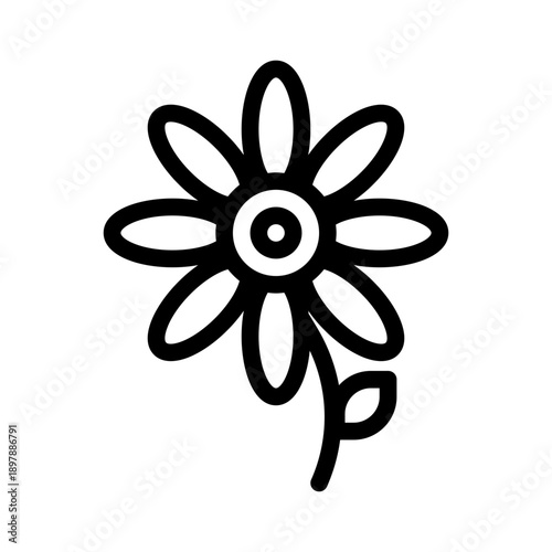 daisy line icon