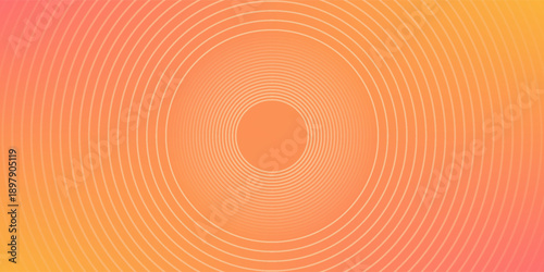 Abstract gradient background with transparent circle lines. Technology graphic design minimalist gradient vector concept.eps,10