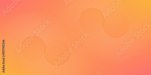 Abstract gradient background with transparent circle lines. Technology graphic design minimalist gradient vector concept.eps,10