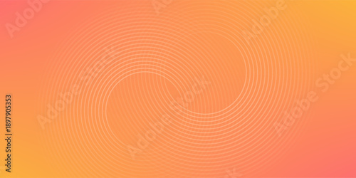 Abstract gradient background with transparent circle lines. Technology graphic design minimalist gradient vector concept.eps,10
