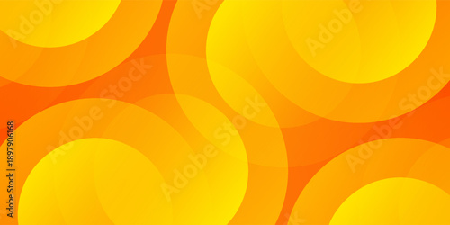 Abstract orange background with circles. Vector illustration,eps.10