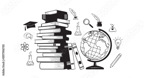 Collection of educational and scientific objects for learning and discovery