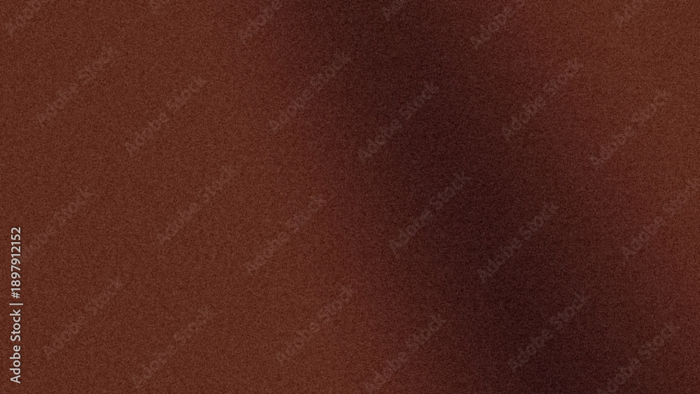 Fototapeta premium Dark Brown Grainy Background with Moody Noise Texture