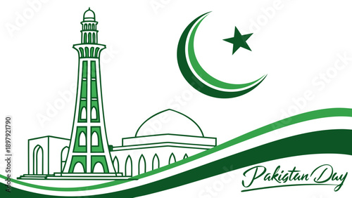 vector illustration of the eiffel tower