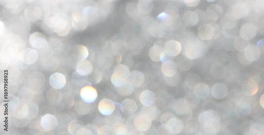 Obraz premium Fantasy holiday golden glow effect with glittering particles and soft shining festive light.