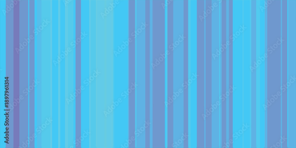 Fototapeta premium Abstract background featuring a vibrant array of vertical stripes in various shades of blue and purple, creating a dynamic and modern pattern.