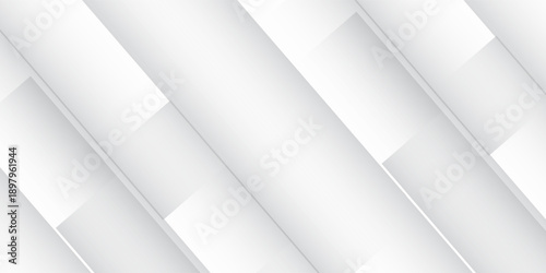 Template abstract white background with soft diagonal lines and dotted halftone texture. grey page