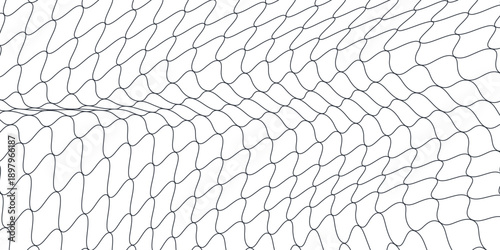 Mesh texture for fishing nets. Seamless pattern for sportswear or soccer goal, volleyball net, basketball hoop, hockey, athletics. Abstract net background for sports eps 10