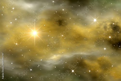  Golden Stardust Skies