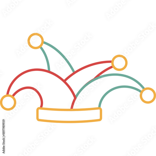 April Fools Handdraw Decoration