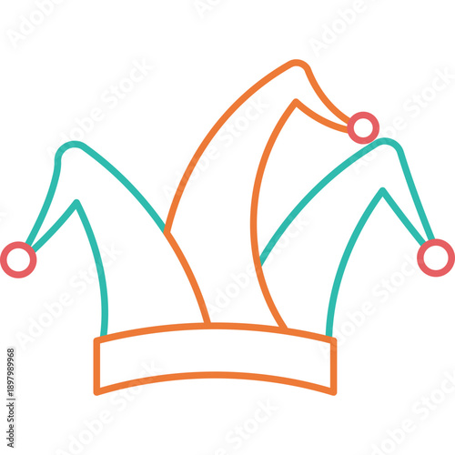 April Fools Handdraw Decoration