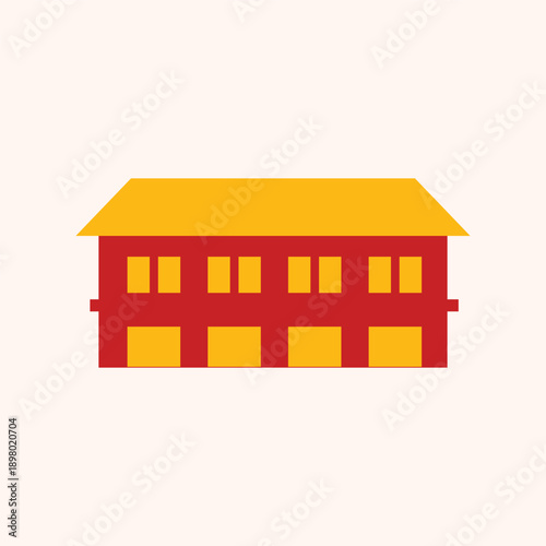 Commercial building icon