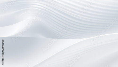 Wallpaper Mural Curved Lines Form Smooth Texture on White Background Torontodigital.ca