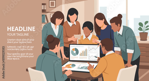 A minimalist design with abstract typography evokes creativity and modernity, perfect for branding or marketing materials.