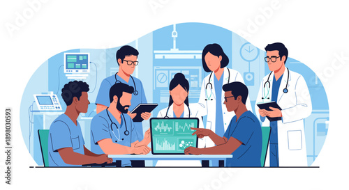 A cheerful individual focused on work, perfect for business presentations or motivational content.