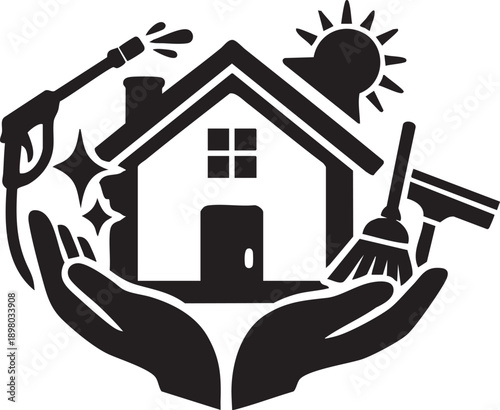 House set of linear icons. Buttons, pointers, home page, home screen, navigation, operating system, icon theme, various variations. controls concept. Set of black linear icons on a white background Se