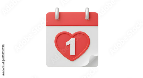 calendar heart event