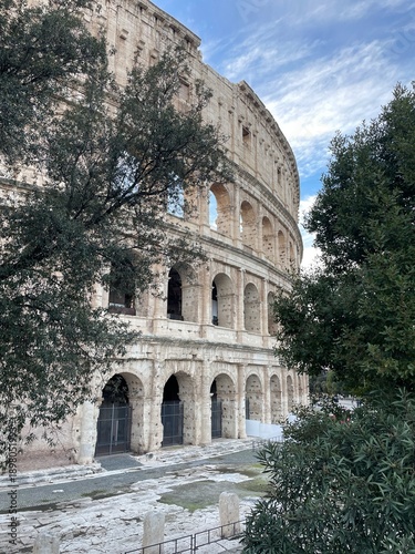 the colosseum in rome italy