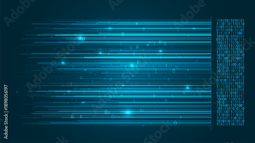 Abstract infographics visualization. Big data code representation. Futuristic network or business analytics. Graphic concept for your design.