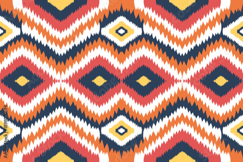 Yellow White Classic Stripes Seamless Pattern Background