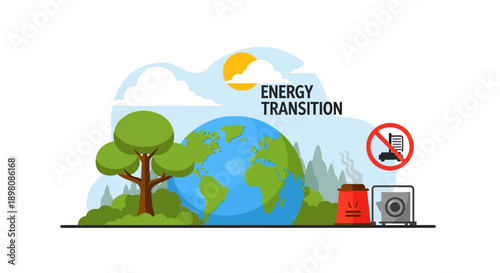 Energy Transition Renewable Energy Earth