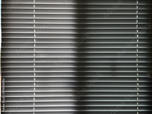 Aesthetic window curtain, venetian blind, aesthetic window background