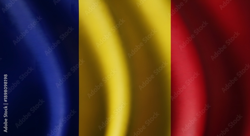 Obraz premium Blue Yellow Red Gradient Background