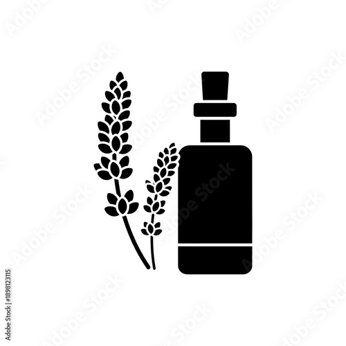 Lavender Essential Oil Aromatherapy Icon