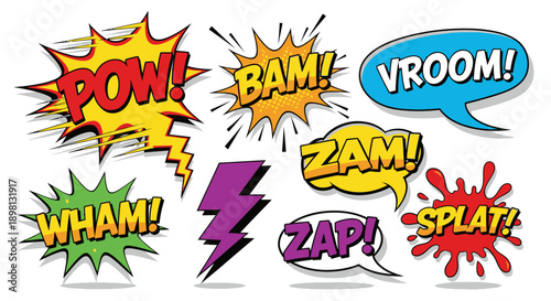 comic book sound effects