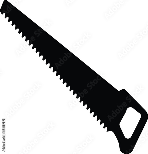 Hand Saw Silhouette