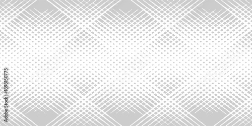 Seamless vector design featuring an abstract geometric blue background with metallic grey lines and a 3d steel grid texture for a modern technology wallpaper backdrop