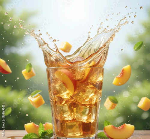 Ice Tea Splash