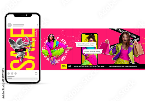 Fluor Colorful Style Social Media Carousel