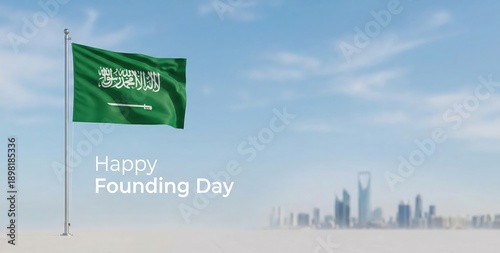 Wallpaper Mural Saudi arabia founding day background. Torontodigital.ca