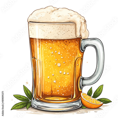 Delicious Beer Very Cool Drink