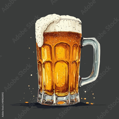 Beer Drink Very Cool , EPS format