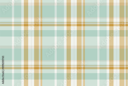 Multi seamless vector textile, trousers background plaid fabric. Professional tartan check pattern texture in white and amber colors.